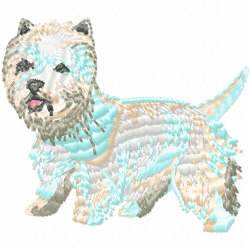 Dogs Embroidery Design 4 Dogs Embroidery Design 4